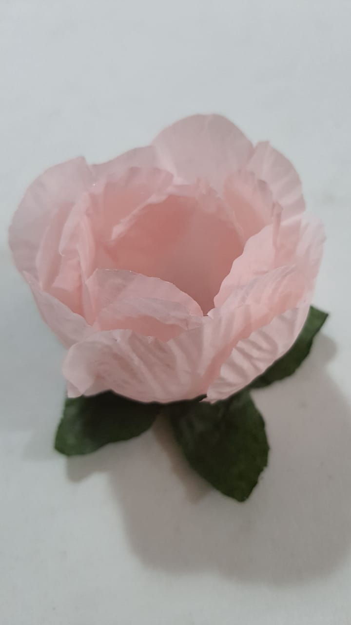 Forminha Decorativa La Fleur Rose 30 Unidades